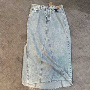Levi’s Denim Maxi Skirt